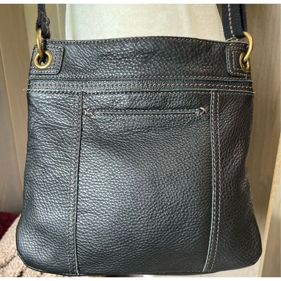 THE SAK Leather Crossbody Bag Black - Picture 8 of 12
